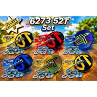 New Stock Crank Set BMX 44T | 52T Crank Version 2.0 Crank Basikal | Crank Set | Crank BMX | Crank Ba