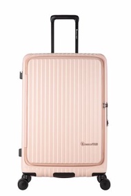 DAYCROWN - 日本品牌 7828 20"/26"/28" 日本避震輪前揭式+中間開行李箱粉紅色
