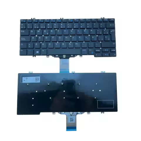 New Spanish Laptop Keyboard For Dell Latitude E5280 5288 5289 7280 E7380 E7220 Notebook PC Replaceme