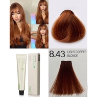 bremod hair color 8.43 Light Copper Blonde Hair dye