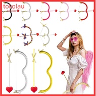 Love Symbol Cupid Arrow Cupid Bow and Arrow Set Cupid Heart Shape Bow and Arrow Prop for Valentine’s