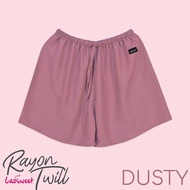 Super XL - 2XL Plain shorts RAYON TWILL PREMIUM