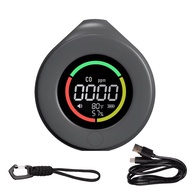 MOES Mini Carbon Monoxide Detector Travel 3-in-1 Portable Temp/Humi/CO Meter with Magnetic Suction 1