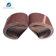 Sandpaper - Round sandpaper - Round sandpaper set of 10 round sandpaper strands 100mm x 610mm P40-P6