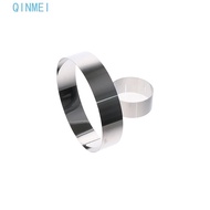 QINMEI Round Cake Mold DIY 4/6/8 Inch Tart Ring Cake Tool English Muffin Ring Biscuit  Pancake Mold