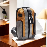 Tumi Higgins Brown & Gold Sling Bag
