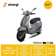 Termurah Vespa Sprint S 150 I-Get Abs - Jakarta - Grey Materia