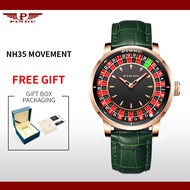 2024 New Pindu Jacob & Co Mens Watches top brand Luxury Gambling Military Sports Watch Men SEIKO NH3