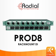 Radial ProD8 Rackmount DI Direct Box ดีไอ Pro D8