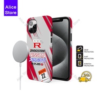 Nissan XANAVI NISMO GT-R 03 livery Magnetic Phone Case for iPhone 17 Pro Max / iPhone 16 Pro Max / 1