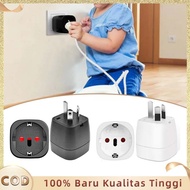 Universal Plug Converter Adapter 2 to 3 Pin Travel Plug Adapter 2 Pin to 3 Pin Plug