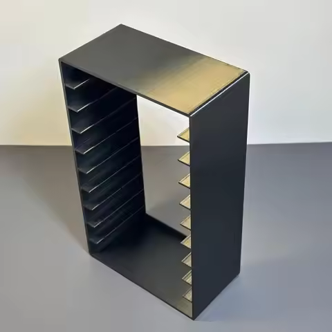 Up To 10 Tapes Cassette Tape Holder Stackable Large Capacity Audio Cassette Tape Rack Universal Spac