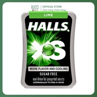 HALLS XS - Lime Flavored Candy, Sugar Free (12.6g)