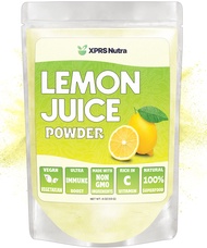 XPRS Nutra Lemon Juice Powder - Lemon Powder Immunity Boost Rich in Vitamin C - Lemon Concentrate fo