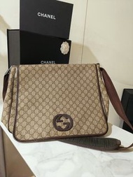 Gucci 老花 側背包 男款中性