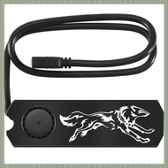 (QJWR) M2 SSD Heatsink Cooler Vest 5V ARGB M.2 2280 Solid State Disk Hard Drive Radiator Cooling Fan