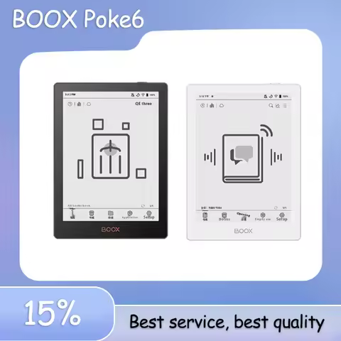 BOOX Poke6 E-book Reader 6in 32G Ink Screen Reader Electronic Paper Electronic Paper Book Protable R