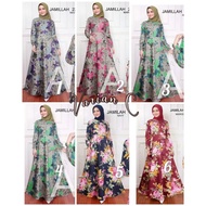 Sale Gamis Murah Gratis Hijab Jamilah Maxi Gamis Busui - Free Hijab