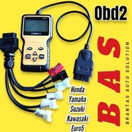 NEW!!! Universal OBD2 6-in-1 Motorcycle Scanner Tool OBD2 Scanner Multifunction