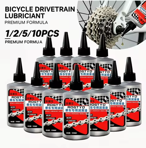 100ML Road MTB Bicycle Maintenance Oil Rust Remover Squirt Chain Lube Protective for Bike Chain Fork