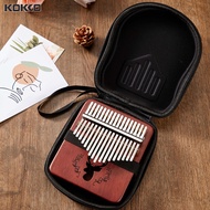 KOKKO Kalimba 17คีย์ Handy แบบพกพาเปียโนนิ้วหัวแม่มือ Kalimba น่ารัก Mini Kalimba Instruments สำหรับเด็กและ Lady