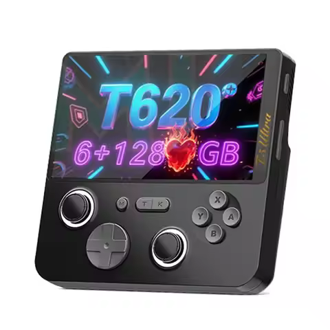 [NEW A09R!】 E5 Ultra Android Portable Video Game Console Handheld 5-Inch IPS Touch Screen Hall-Effec