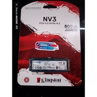 Official NVME Gen4 Kingston NV3 500Gb SSD