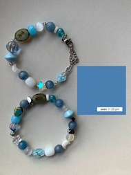 Music Bracelet Time Machine Czech Bead Bracelet