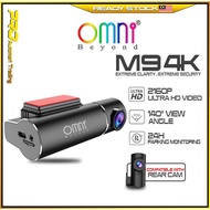 Omni Beyond M9 Car Dashcam 4K 2160P Full HD Dual Channel Front &amp; Rear Dash Cam App Control