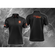 Runner's polo shirt