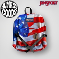 HUMANS GOODS - JANSPORT USA FLAG BACKPACK LIMITED EDITION - JANSPORT AMERICA SUPERBREAK - JANSPORT B