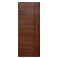 LEOWOOD ประตูไม้ลามิเนต ขนาด 80 x 200 ซม. รุ่น S4 |BAN|