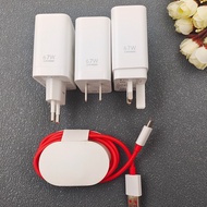 OnePlus 67W SuperVOOC EU US UK Fast Charger Power Adapter Type C Cable For OnePlus 1+ ACE Racing Nor