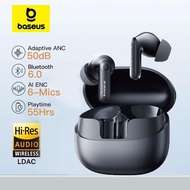 [BELI 1 PERCUMA 2] Baseus BP1 Pro ANC 55h Earbud Tanpa Wayar -50dB ANC Hi-Res Bluetooth 6.0 IPX55