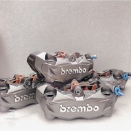 Brembo AK550 Ak Calipers K50 M3 Radiation Gray Bottom Silver Right Card