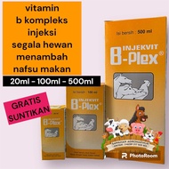 injekvit b komplek vitamin nafsu makan sapi kambing cepat gemuk kuda kelinci babi ayam cempe pedet