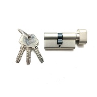 ABUS D10 Thumbturn Euro Profile Cylinder Lock 30/30mm (total 60mm) or 35/35mm (total 70mm)