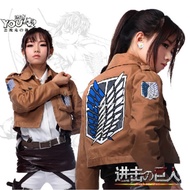 Titans Cloak Jacket - AOT Shingeki No Kyojin Cosplay Costume for Women