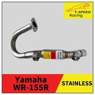 คอท่อ Yamaha WR-155R สแตนเลส 🔩 Stainless steel แท้ เกรด 304  หนา: 1.2 มิลลิเมตร  ขนาด STD ราคา 1250 บาท