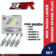 NGK 94124 Laser Iridium Spark Plug For Mazda 2/ 3/ 5/ 6/ Cx-5/ Cx-3/ Biante