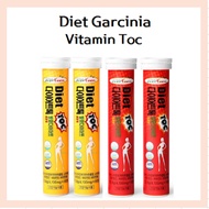 [Ever Teen] Diet Toc / Diet Tok / Garcia Cambodia Diet Effervescent Vitamin 18 Tables / 2 Flavors / 