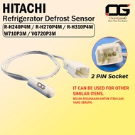 R-H240P4M / R-H270P4M / R-H310P4M / W710P3M / VG720P3M Hitachi SHARP Refrigerator Defrost Sensor (Pe