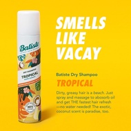 [ BATISTE DRY SHAMPOO ] Batiste Dry Shampoo, Tropical Fragrance, 200ML