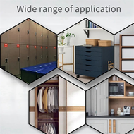 Digital Electronic Smart Mailbox Lock Touch Screen Lock File Iron Steel Desk Cabinet Door Password K