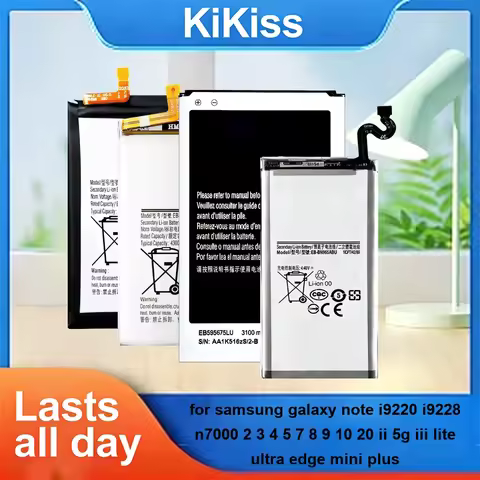 Battery EB-BN972ABU EB-BN985ABY For Samsung Galaxy Note I9220 I9228 N7000 2 3 4 5 7 8 9 10 20 II 5G 