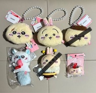 平放Miniso櫻花季🌸 散子包零錢包掛飾吊飾 毛絨襟章徽章 蜜蜂夾 桃心飛鼠 大福(Chiikawa 吉伊卡哇 小可愛 ちいかわ  Hachiware 小八貓 八字貓 ハチワレ Usagi 兔兔 兔