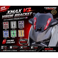 XMAX V3 THAILOOK WINDSHIELD BRACKET CNC THAILAND XMAX250 V3 BRACKET THAI XMAX CONNECTED TANUTONG RAC