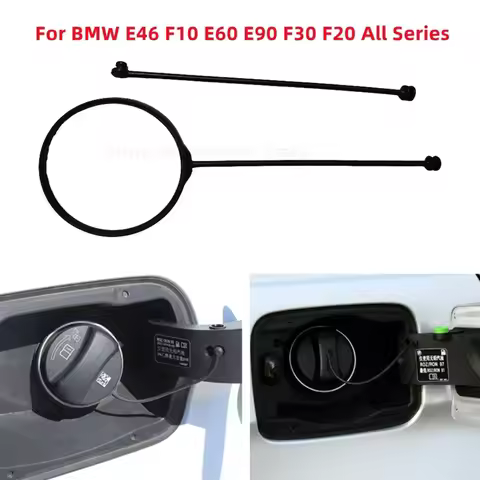 New Fuel Oil Tank Cover Cable Sling Gas Cap Rope For BMW E60 E46 E90 F10 F30 F20 G30 F01 F31 F11 E30