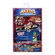 Giochi Preziosi Akedo Axel VS Epic Miss Sliter Complete Playset for the Beginning of Battle, 2 Akedo Warriors and 2 Controllers Included, for Ages 6 and up, Multi-Colour