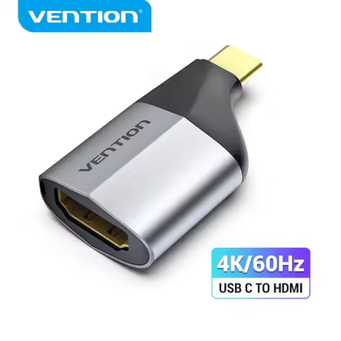 Vention USB C to HDMI 4K 60Hz Type C to HDMI 2.0 Adapter for Huawei P40 Mate 30 Pro MacBook Air iPad